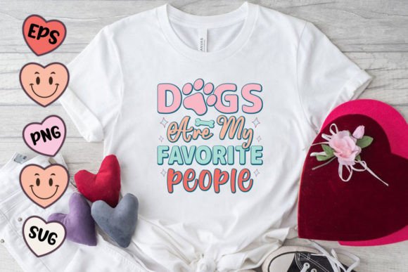 Dogs Are My Faborite Quote Graphics for Crafts
