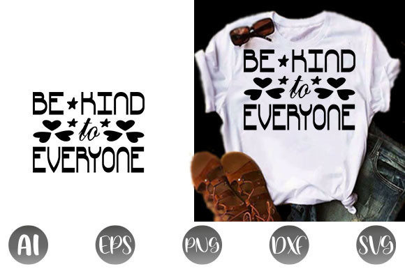 Kindness Quote Design Graphics for T-Shirt Designs